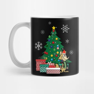 Ding A Ling Wolf Around The Christmas Tree Mug